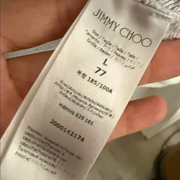 Jimmy Choo Hoodie. - Picture 6 of 9
